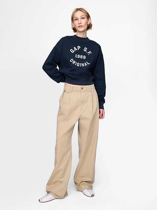 Image number 3 showing, Cropped Sweatshirt