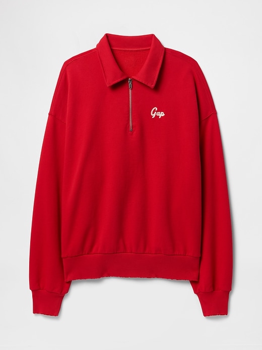 Image number 5 showing, Gap Logo Polo Sweatshirt