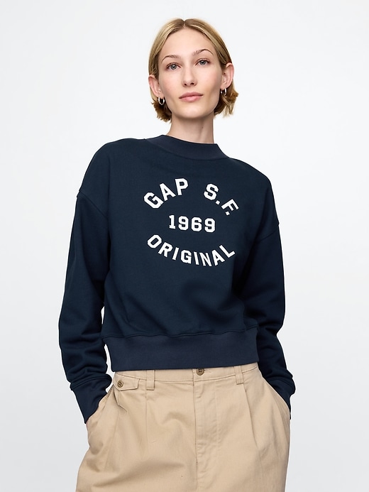 Image number 1 showing, Cropped Sweatshirt