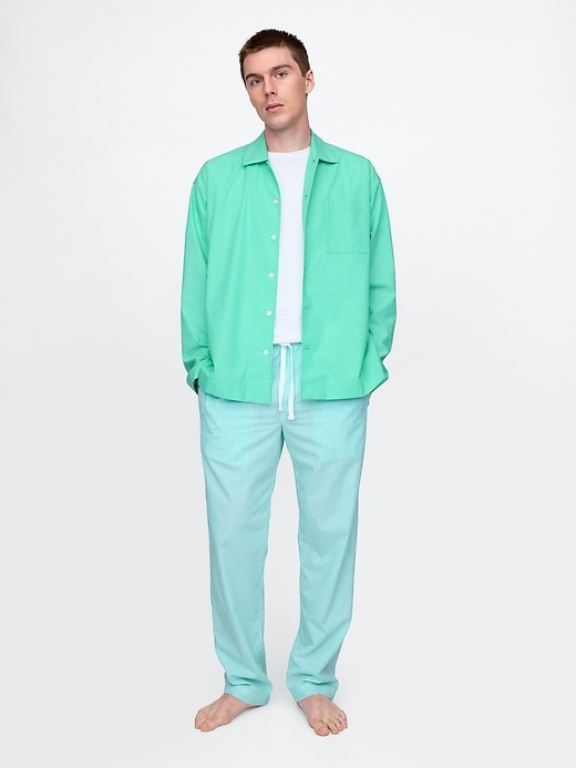 Image number 1 showing, Poplin PJ Pants