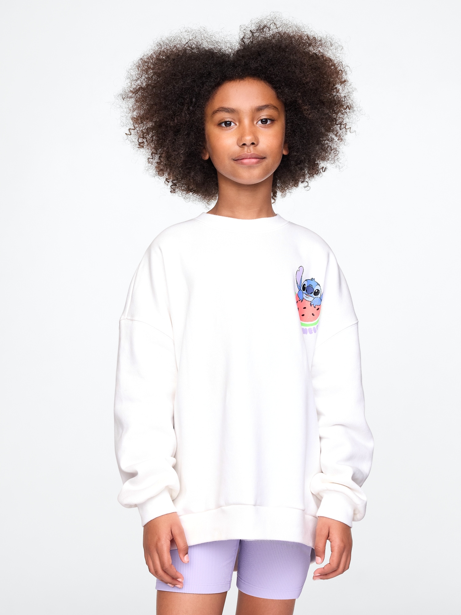 Gap × Disney Kids VintageSoft Oversized Sweatshirt