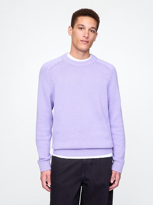 Image number 1 showing, Raglan Crewneck Sweater