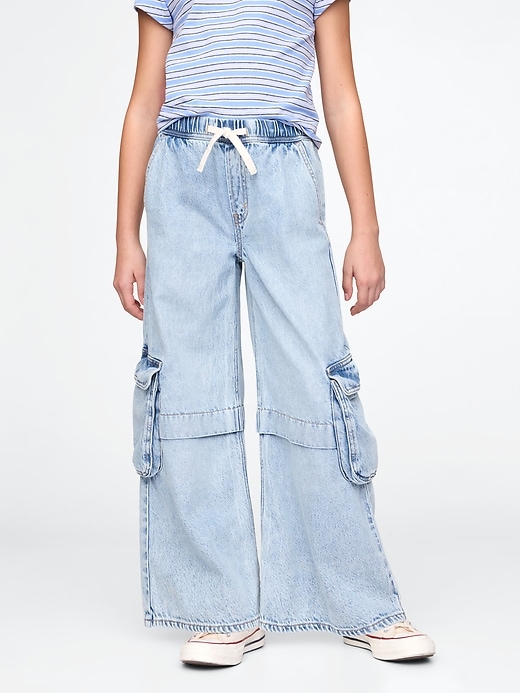 Image number 2 showing, Kids UltraSoft Baggy Cargo Jeans