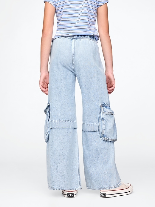 Image number 3 showing, Kids UltraSoft Baggy Cargo Jeans