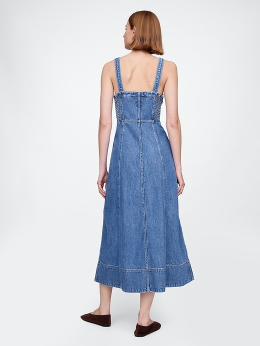 Image number 2 showing, UltraSoft Denim Maxi Dress