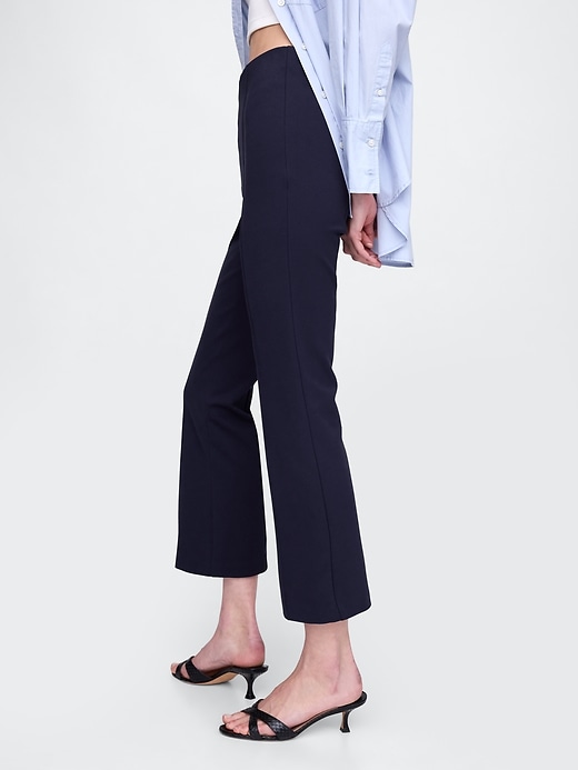 Image number 3 showing, High Rise Ponte Crop Kick Pants