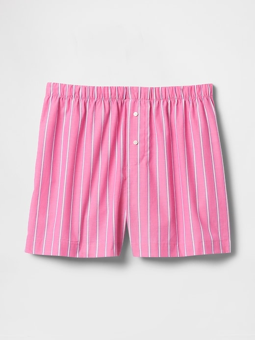 Image number 4 showing, Poplin PJ Boxer Shorts