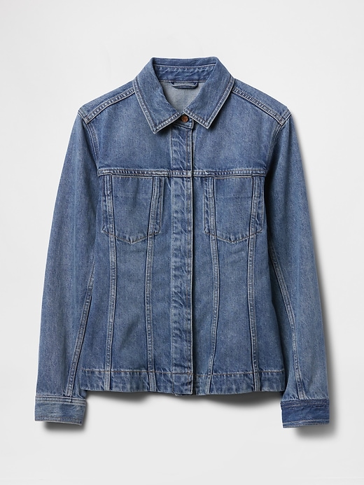 Image number 5 showing, Longline Denim Jacket