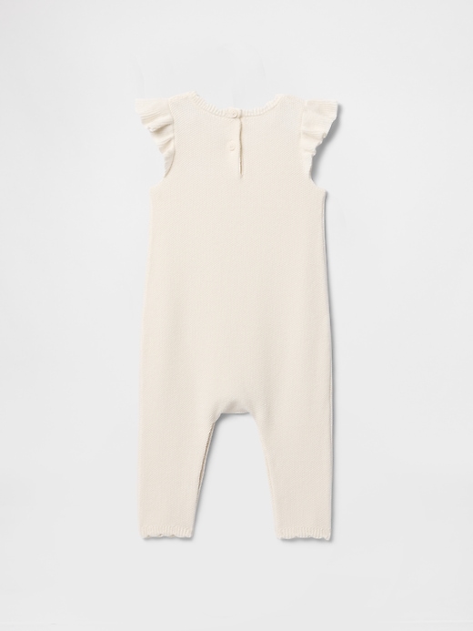 Image number 2 showing, Baby Ruffle Sweater One-Piece