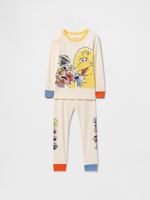 Image number 1 showing, Baby & Toddler  Sesame Street Organic Brushed Cotton PJ Set