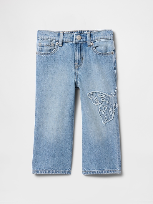 Image number 1 showing, Baby & Toddler Butterfly Stride Jeans