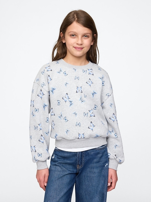 Image number 1 showing, Kids Vintage Soft Dolman Sweatshirt