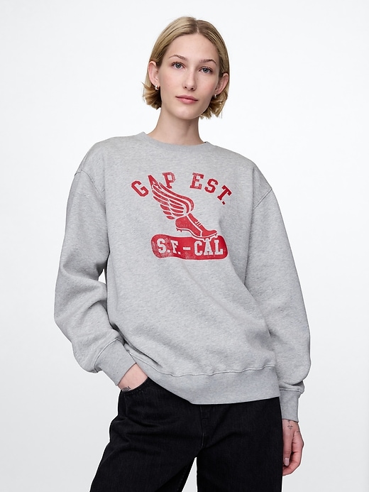 Image number 1 showing, Vintage Soft Gap Logo Tunic Sweatshirt