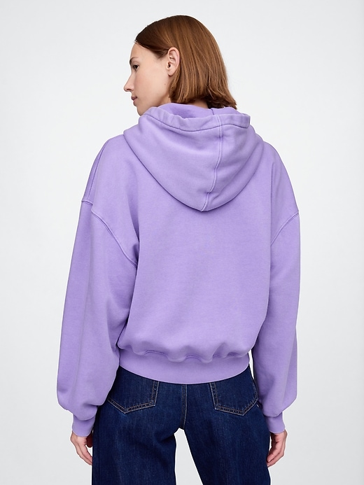 Image number 3 showing, Vintage Soft Cropped Logo Hoodie