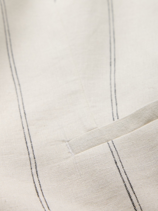 Image number 4 showing, Linen-Blend Longline Vest