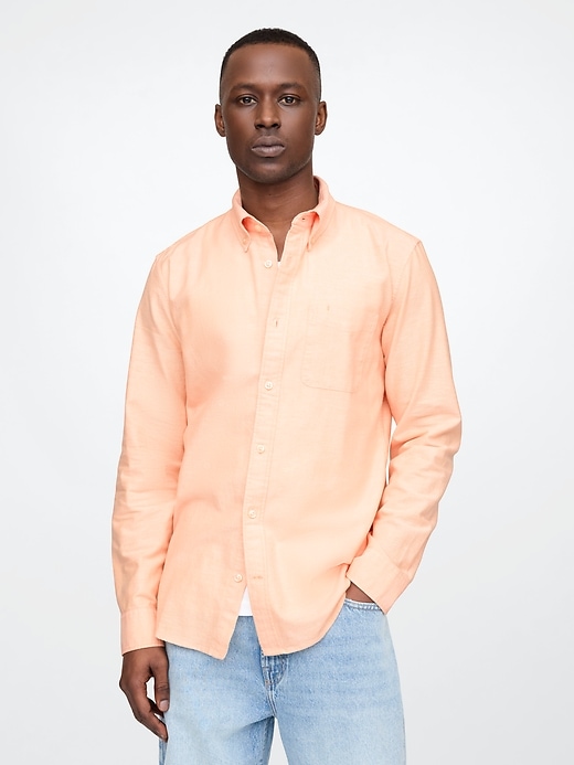 Image number 1 showing, Classic Oxford Shirt in Standard Fit