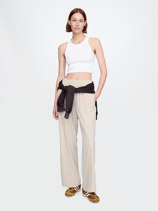 Image number 1 showing, GapFit Split-Hem Tech Pants