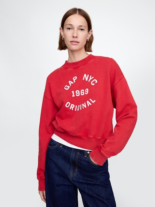 Image number 1 showing, Cropped Sweatshirt