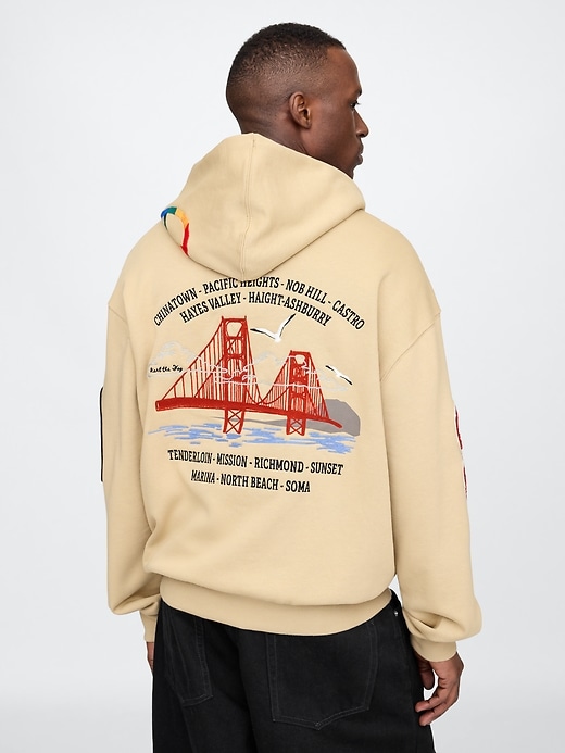 Image number 2 showing, Heavyweight San Francisco Logo Hoodie