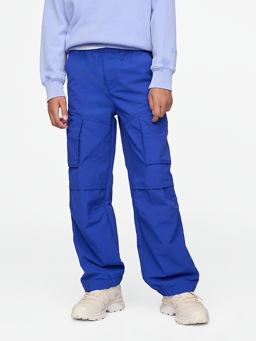 Image number 3 showing, Kids Pull-On Parachute Cargo Pants