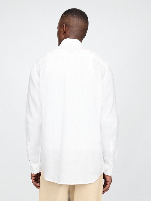 Image number 3 showing, 100% Linen Classic Shirt