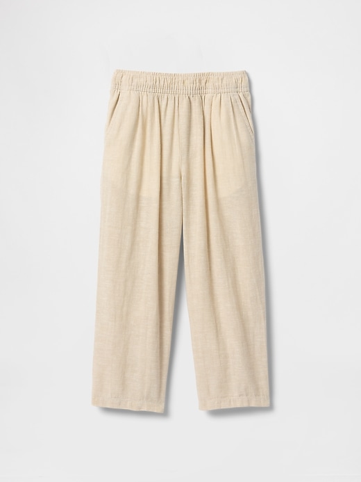 Image number 2 showing, Baby & Toddler Linen-Cotton Pull-On Pants