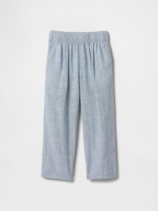 Image number 2 showing, Baby & Toddler Linen-Cotton Pull-On Pants