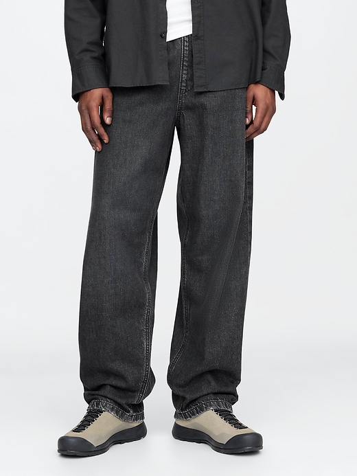 Image number 2 showing, UltraSoft Baggy Jeans