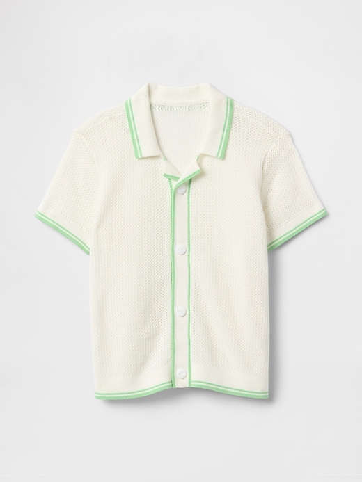 Image number 2 showing, Baby & Toddler Textured Sweater Shirt