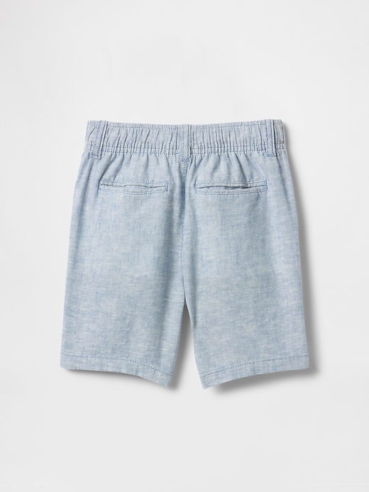 Image number 3 showing, Baby & Toddler Linen-Cotton Shorts