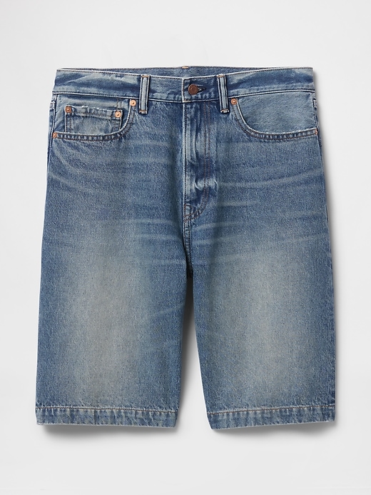 Image number 6 showing, '90s Loose Denim Shorts