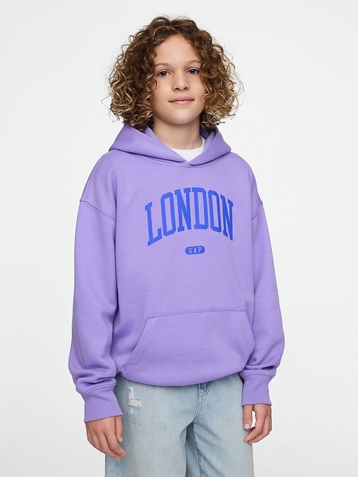 Image number 1 showing, Kids VintageSoft Relaxed Hoodie