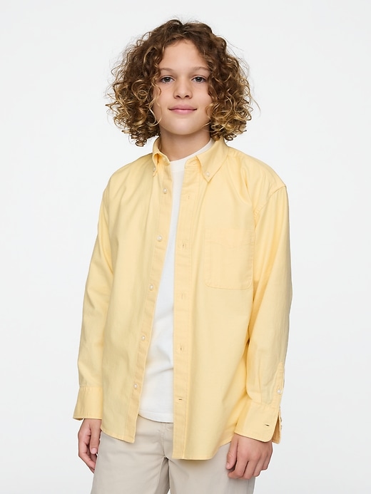 Image number 1 showing, Kids Relaxed Oxford Shirt