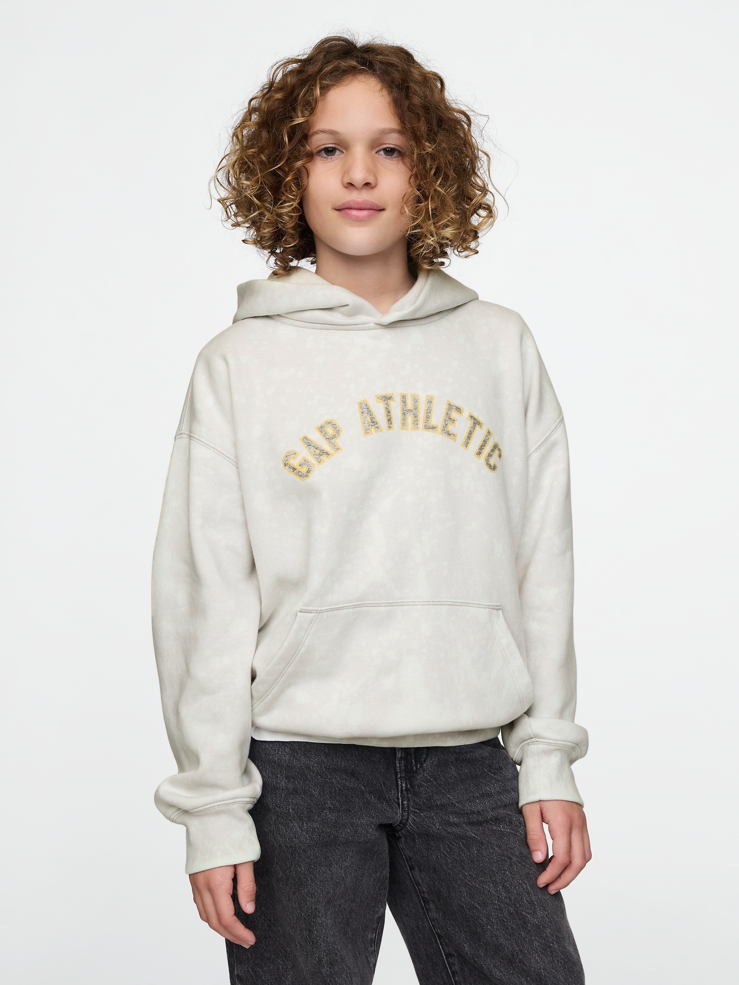 Kids Vintage Soft Logo Hoodie