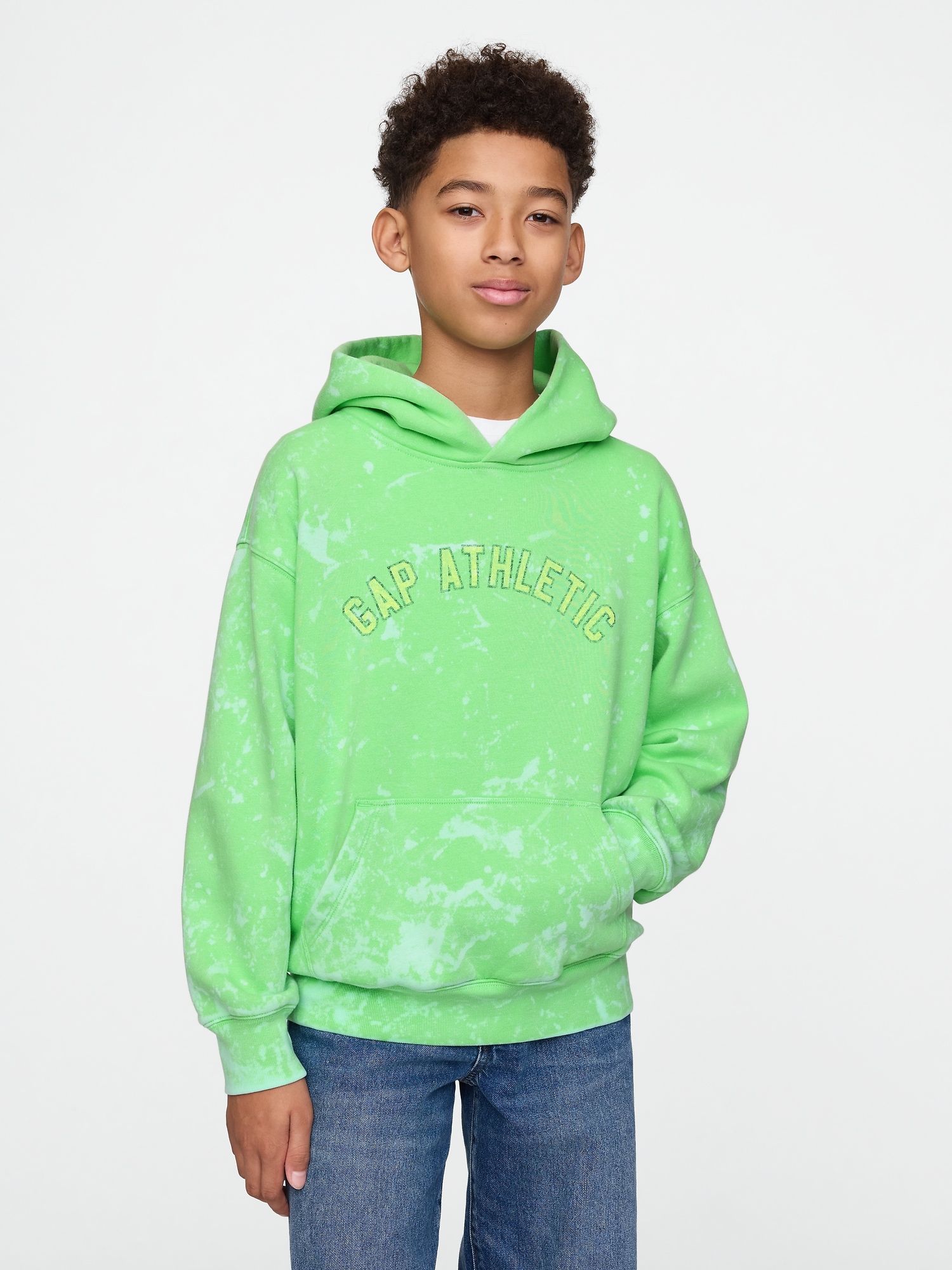 Kids Vintage Soft Logo Hoodie