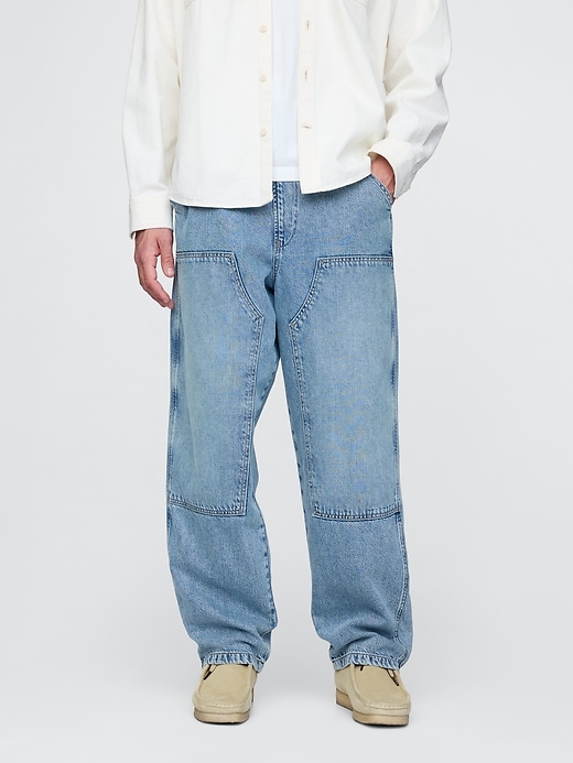 Image number 2 showing, UltraSoft Baggy Jeans