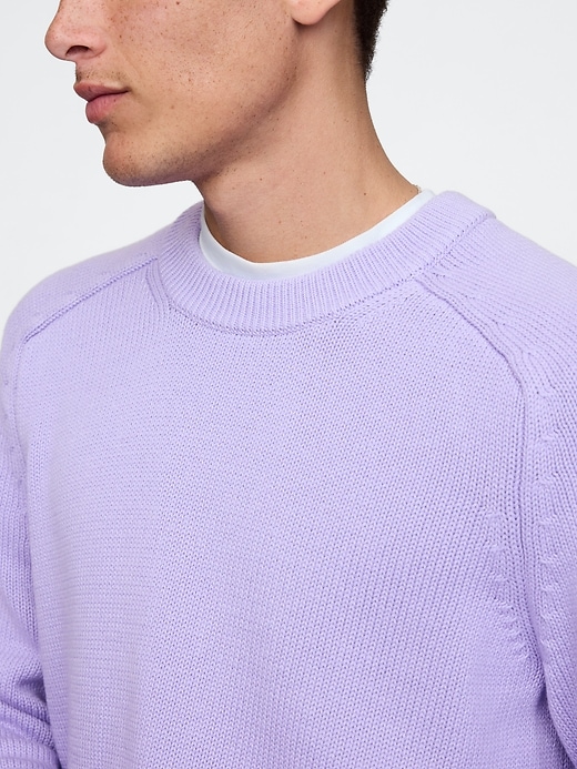 Image number 4 showing, Raglan Crewneck Sweater