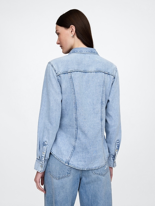 Image number 2 showing, UltraSoft Denim Shirt