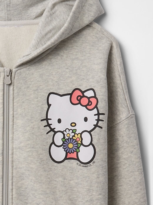 Image number 5 showing, Kids Vintage Soft Hello Kitty Zip Hoodie