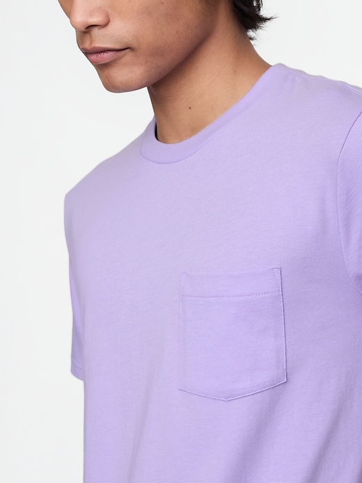 Image number 4 showing, Organic Cotton Pocket T-Shirt