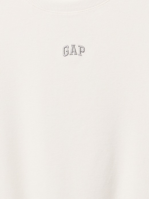 Image number 4 showing, Modern Cropped Logo T-Shirt