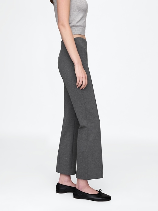 Image number 3 showing, High Rise Ponte Crop Kick Pants