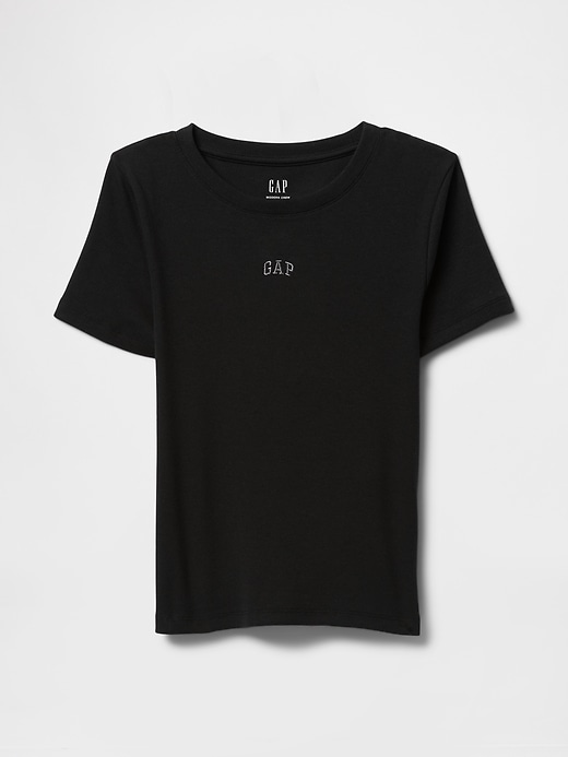 Image number 5 showing, Modern Cropped Logo T-Shirt