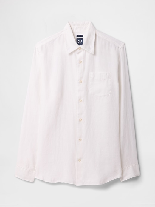 Image number 5 showing, 100% Linen Classic Shirt