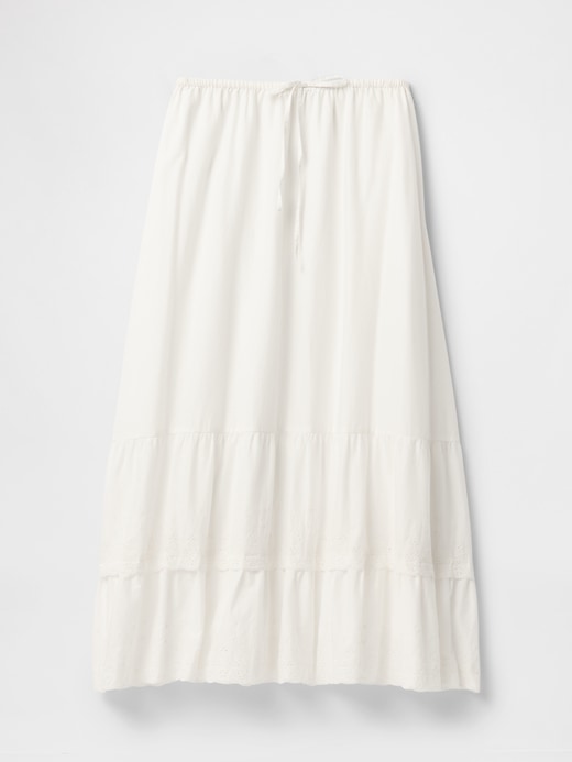 Image number 5 showing, Easy Tiered Eyelet Maxi Skirt