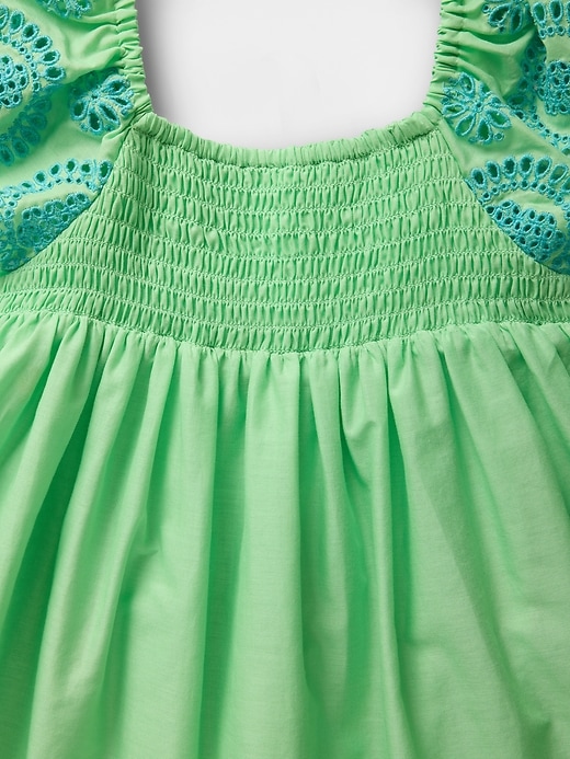 Image number 4 showing, Baby & Toddler Smocked Eyelet Dress