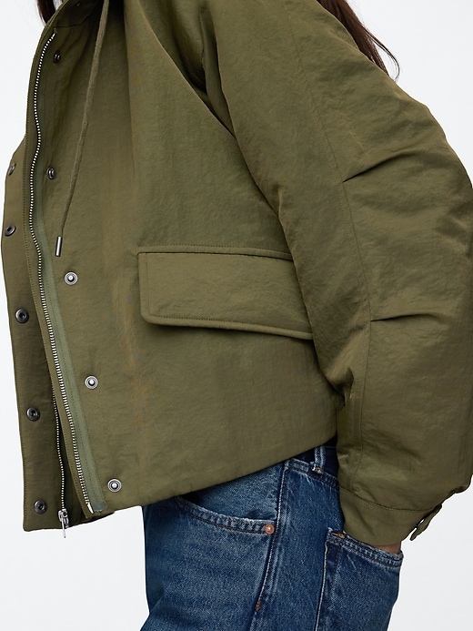 Image number 4 showing, Relaxed Nylon Parka