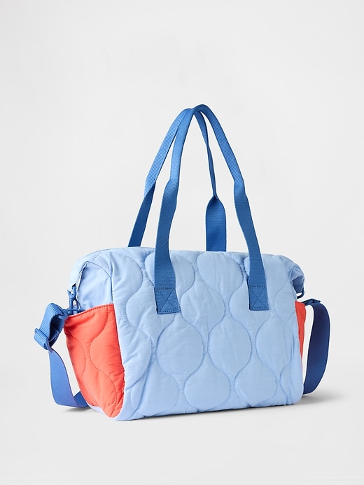 Image number 2 showing, Kids Quilted Weekender Bag