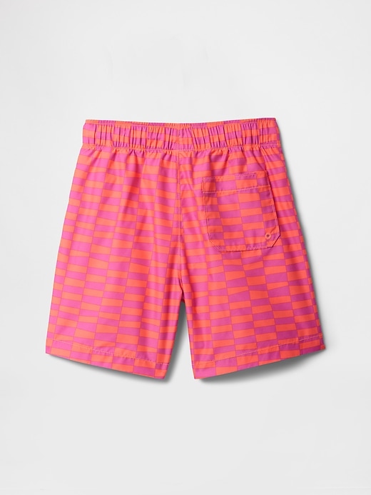 Image number 2 showing, Kids 5&quot; Recycled Swim Trunks