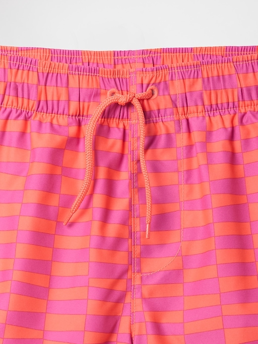 Image number 3 showing, Kids 5&quot; Recycled Swim Trunks